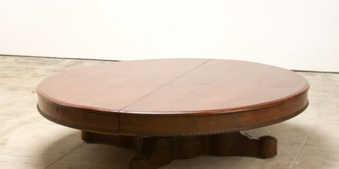 Extra Large Round Coffee Table - redboth.com