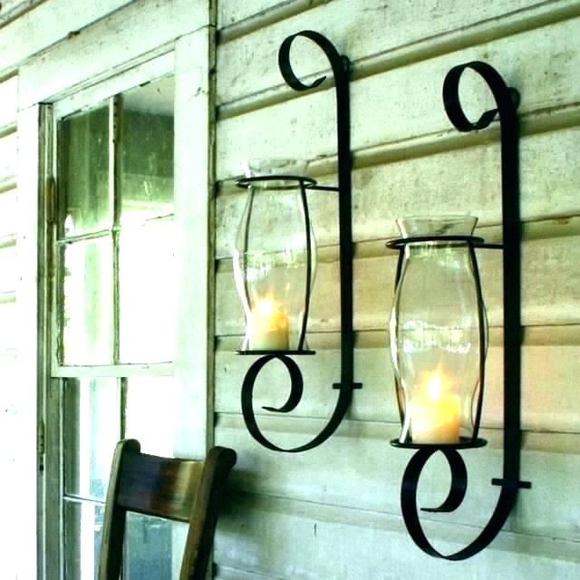 Large Outdoor Candle Wall Sconces Best Indoor Extra Modern Holders 