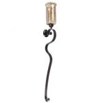 Bronze Scroll Metal Wall Sconce - Extra Large | home decor | Wall