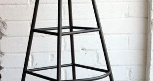 Aged Wood Tall Iron Bar Stool | House Ideas | Extra tall bar stools