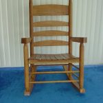 Oversized wooden rocking chairs for outdoor or indoor