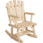 Amazon.com : Cedar/Fir Wooden Outdoor Rocking Chair : Adirondack