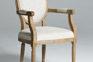 Round Back Dining Chairs Arm Chair | Natural Wood Legs Dining Chair