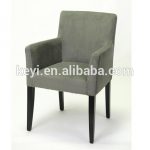Modern Grey Removable Velvet Slipcover Fabric Hotel Chair/dining