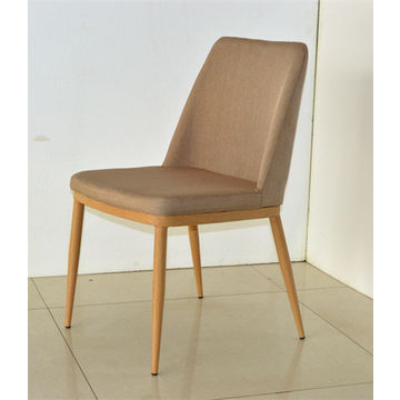 China Fabric upholstered dining chairs from Bazhou Manufacturer