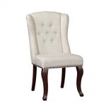 Amazon.com - Best Quality Furniture D35CH Beige Linen Fabric