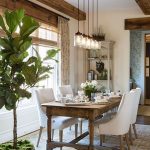 Fresh Farmhouse Lighting | Decorating | Farmhouse dining room table