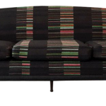 Mid Century Vintage Hella Jongerius Fabric Flexsteel Sofa | Chairish