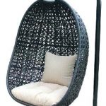egg chair hanging indoor large outdoor wicker rattan free standing swing  perth