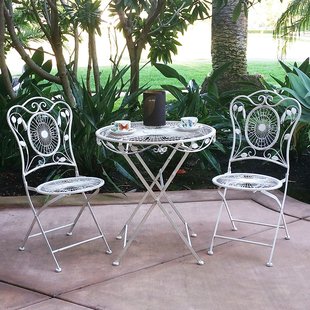 French Bistro Table And Chairs | Wayfair