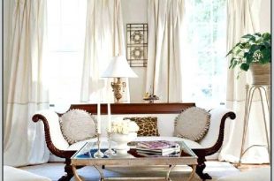 Add stylish french country curtains for living room for antique