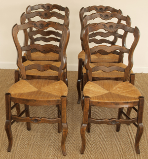 Antique chairs UK ,antique dining chairs ,French antique country chairs