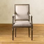 Vintage French Square Armchair - Dining Chair Collection - Furniture