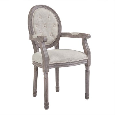 Ophelia & Co. Vibbert Vintage French Upholstered Dining Chair