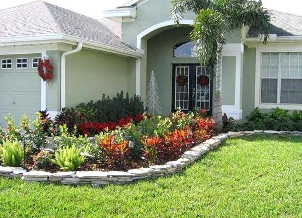 Simple Front Of House Landscaping Ideas Brilliant Simple Front Yard