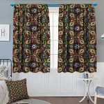 Amazon.com: Chaneyhouse Traditional Room Darkening Curtains Asian