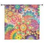 Funky Retro Pattern Abstract Curtains by Admin_CP79877276