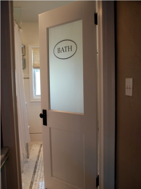 Bathroom Entry Doors With Frosted Glass | placestwosee.com