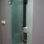glass entrance doors bathroom images - Google Search | Bathroom