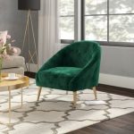 Emerald Green Velvet Chair | Wayfair
