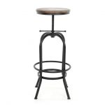 Online Shop iKayaa Bar Stools Chair Industrial Style Bar Stool