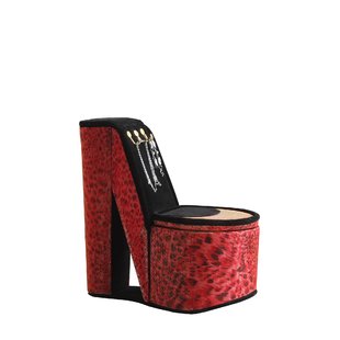 Leopard High Heel Chair | Wayfair