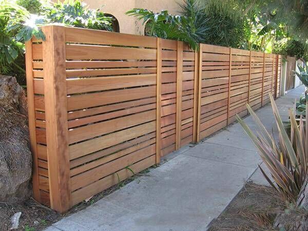 35 Awesome Wooden Fence Ideas for Residential Homes | Rebecca Murphy