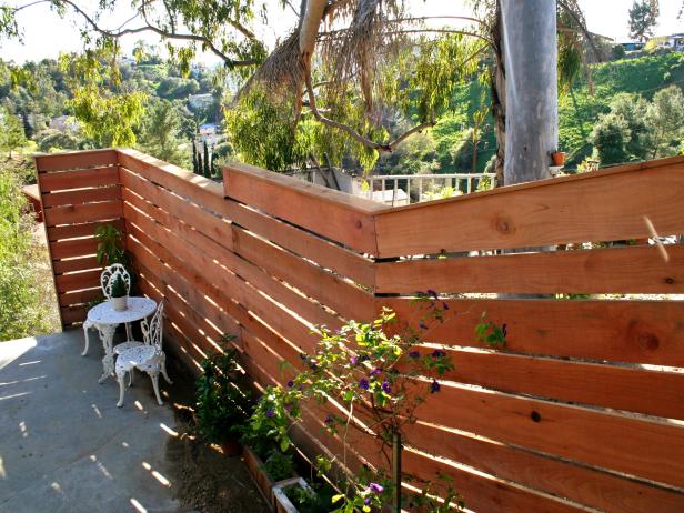 Building a Horizontal Plank Fence | HGTV