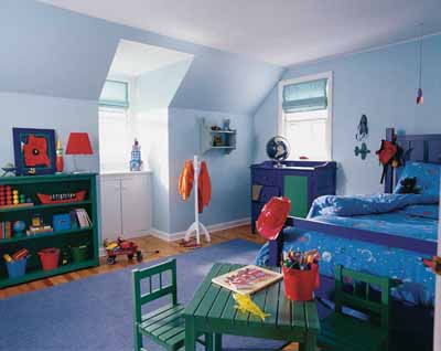 Crayon Box Colors Kids' Bedroom Decorating Idea | HowStuffWorks