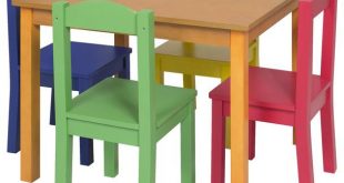 Wood Tables and wooden chair at Daycare Furniture Direct. Wooden
