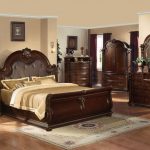 Provide chic appearances with king bedroom set with armoire