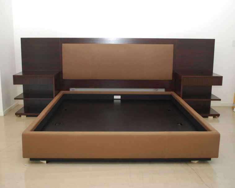King Size Platform Bed Frame With Headboard