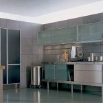 Kitchen-Wall-Cabinets-With-Glass-Sliding-Doors | Kitchen Details