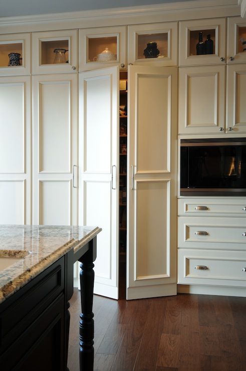 Kitchen Wall Cabinets With Glass Doors For Storage