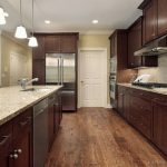 Kitchen Colors With Walnut Cabinets Of Kitchens Wood Accent Cabinet