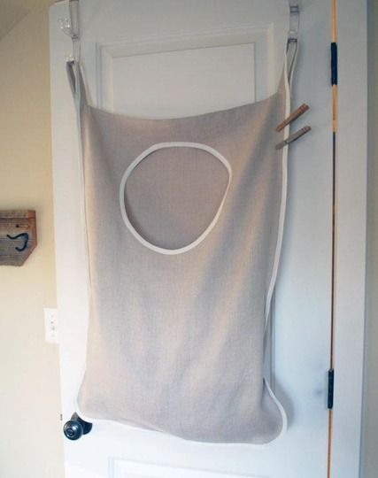 Small Space Solution: Back-of-the-door Laundry Hampers | Organize