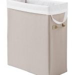 Amazon.com: Neatfreak Slim Space-Saving Laundry Hamper,Beige: Home