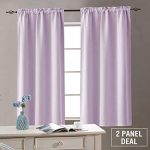 Amazon.com: Lilac Curtains Room Darkening Bedroom 63 inches Long