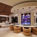 21+ Living Room Bar Designs, Decorating Ideas | Design Trends