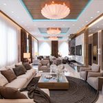Luxury interior design ideas living room for a big family