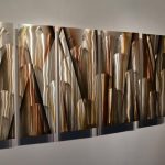 Large Metal Wall Art Panels | Contemporary Abstract Art by DV8 Studio