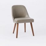 Mid-Century Leather Dining Chair | west elm