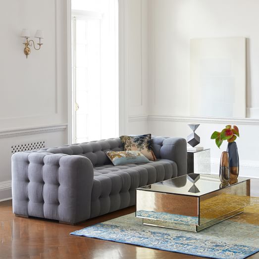 Foxed Mirror Coffee Table | west elm