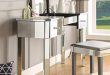 Amazon.com: Inspired Home Mirrored Vanity Table - Design: Louisa | 2
