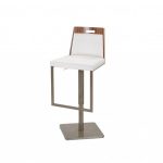 The contemporary Tyler swivel bar stool by Elite Modern. - Five