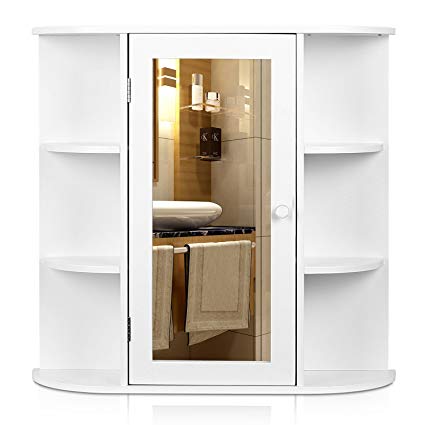 Amazon.com: HOMFA Bathroom Wall Cabinet Multipurpose Kitchen