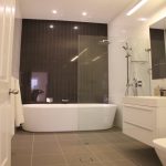 Modern Bath Shower Combo Bathroom With Shower Walk In 72 Alcove Bathtub