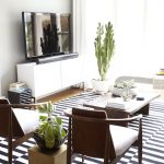Ikea Stockholm Rug - Eclectic - living room - Benjamin Moore Half