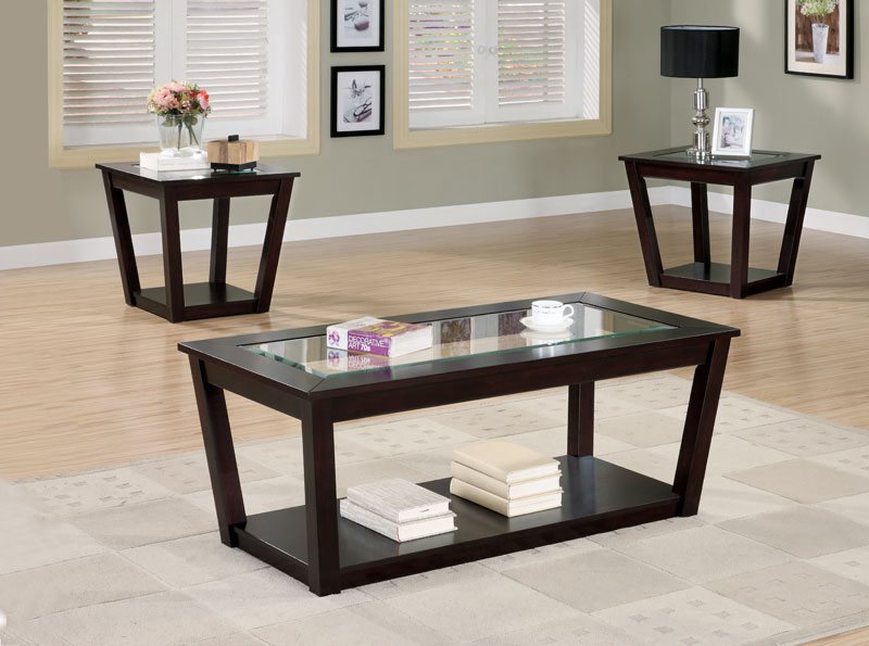 Black Coffee Table Sets And End Tables With Marble Top Black Coffee