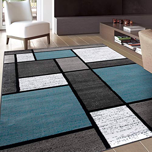 Blue Rug for Living Room: Amazon.com